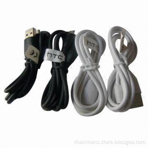 Micro USB Data Cables for Smartphones, 3.5mm Diameter
